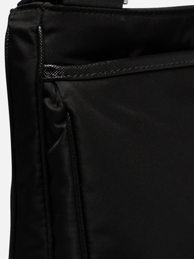 Vietti Prada Borsa con tracolla in Re-Nylon e Saffiano Acquista Ora