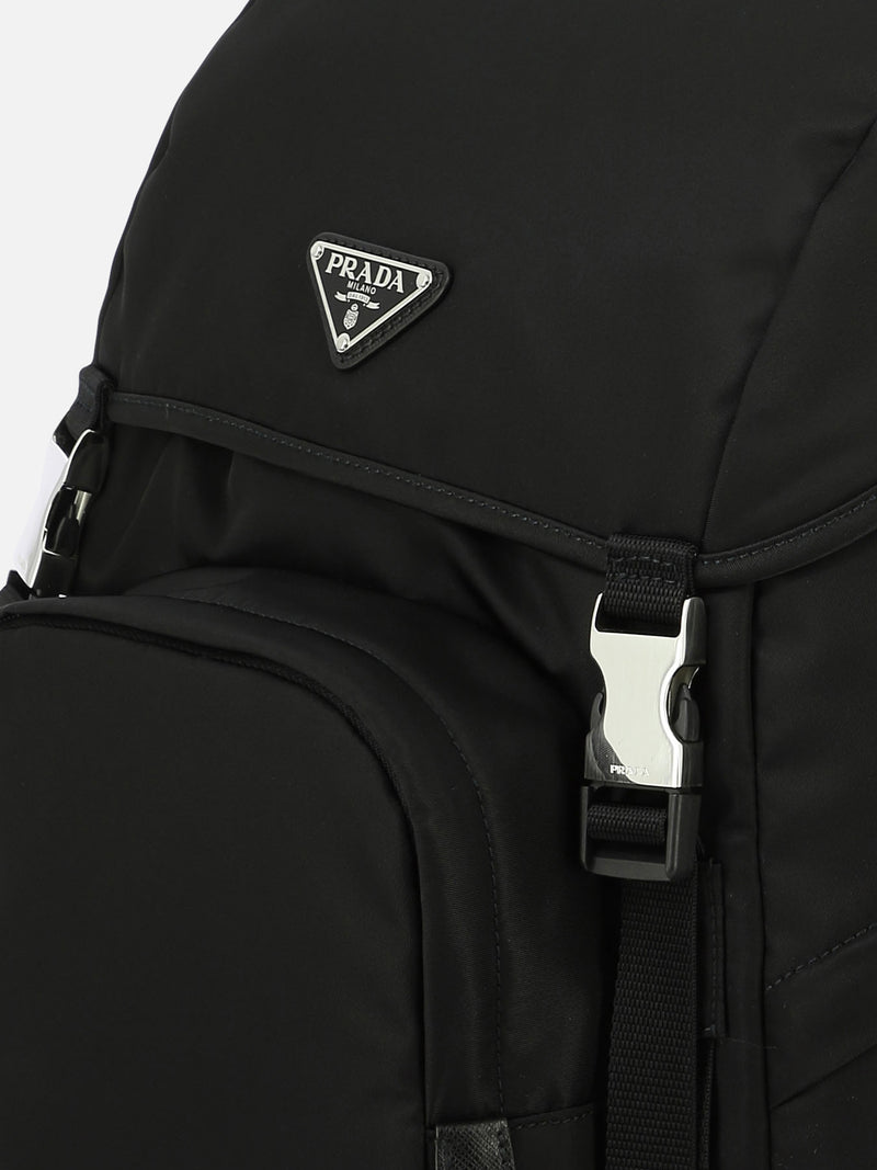 Vietti Prada Zaino in Re-Nylon con dettagli in Saffiano Sconto