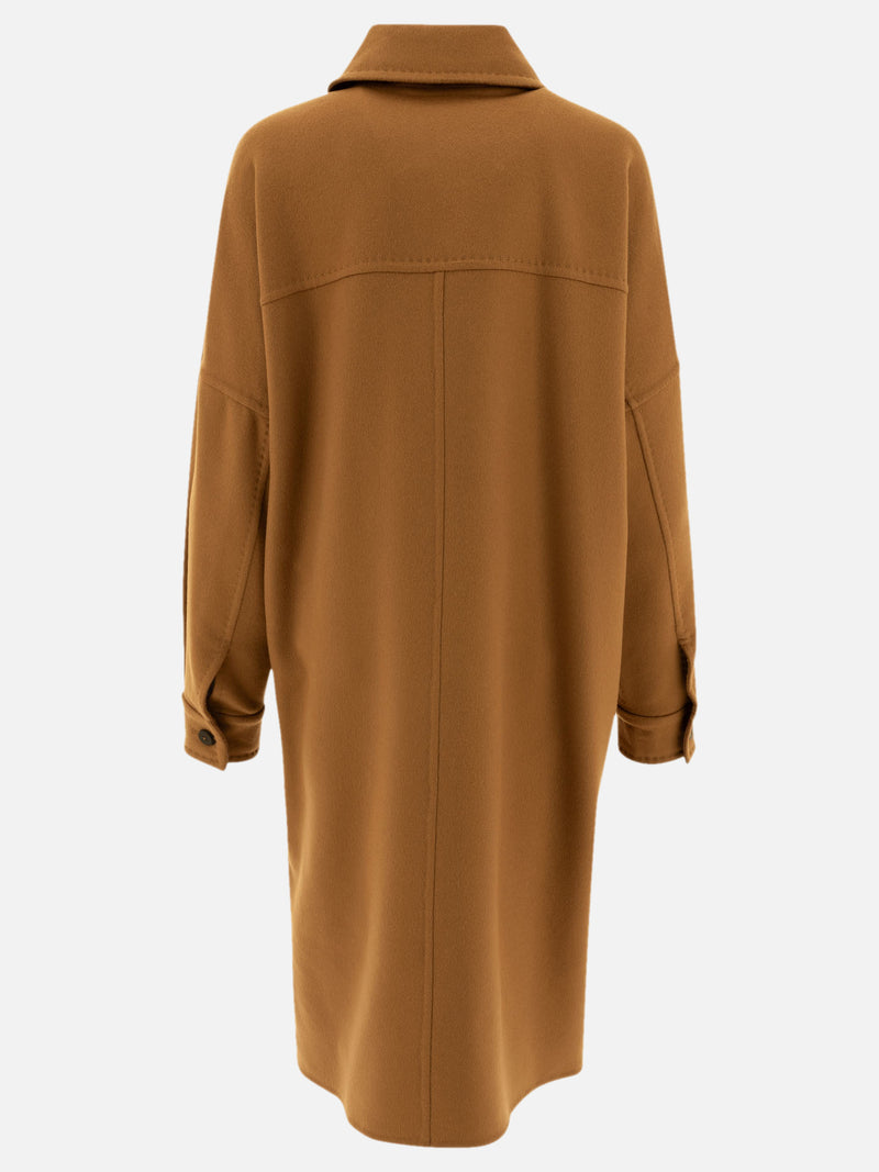 Vietti Max Mara Atelier Cappotto oversize in cashmere Offerte