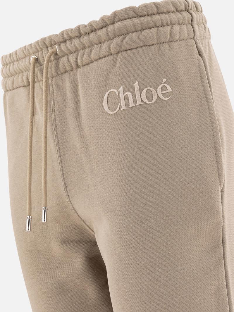 Vietti Chloé Jogger in pile di cotone Vendita Calda