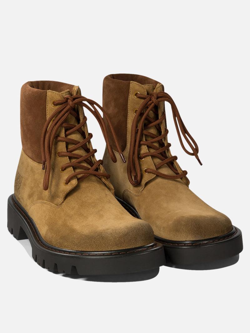 Vietti Loewe Anfibi militari "Sierra" in pelle scamosciata Offerta San Valentino