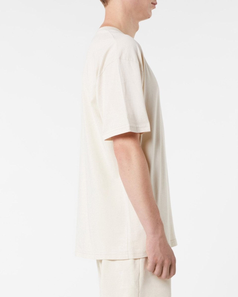 Vision Of Super SAND T-SHIRT WITH EMBROIDERED FLAMING HEART Vendita