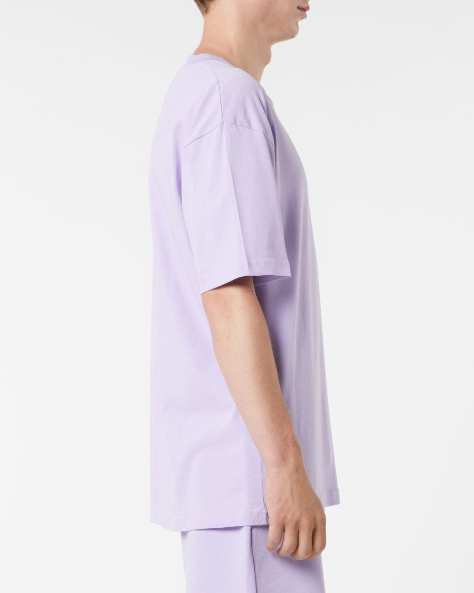 Vision Of Super LILAC T-SHIRT WITH EMBROIDERED FLAMING HEART Sconto