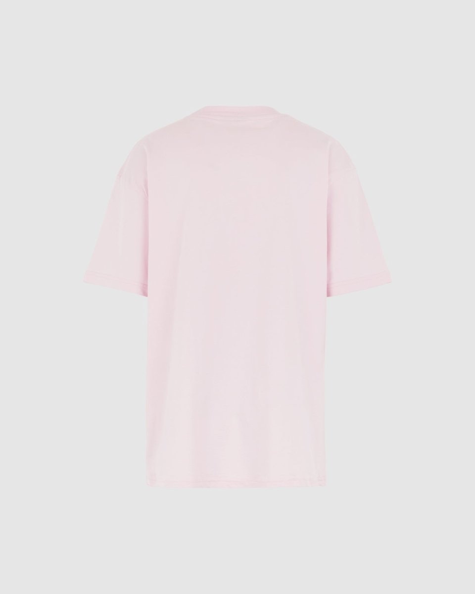 Vision Of Super PINK T-SHIRT WITH EMBROIDERED FLAMING HEART Offerta
