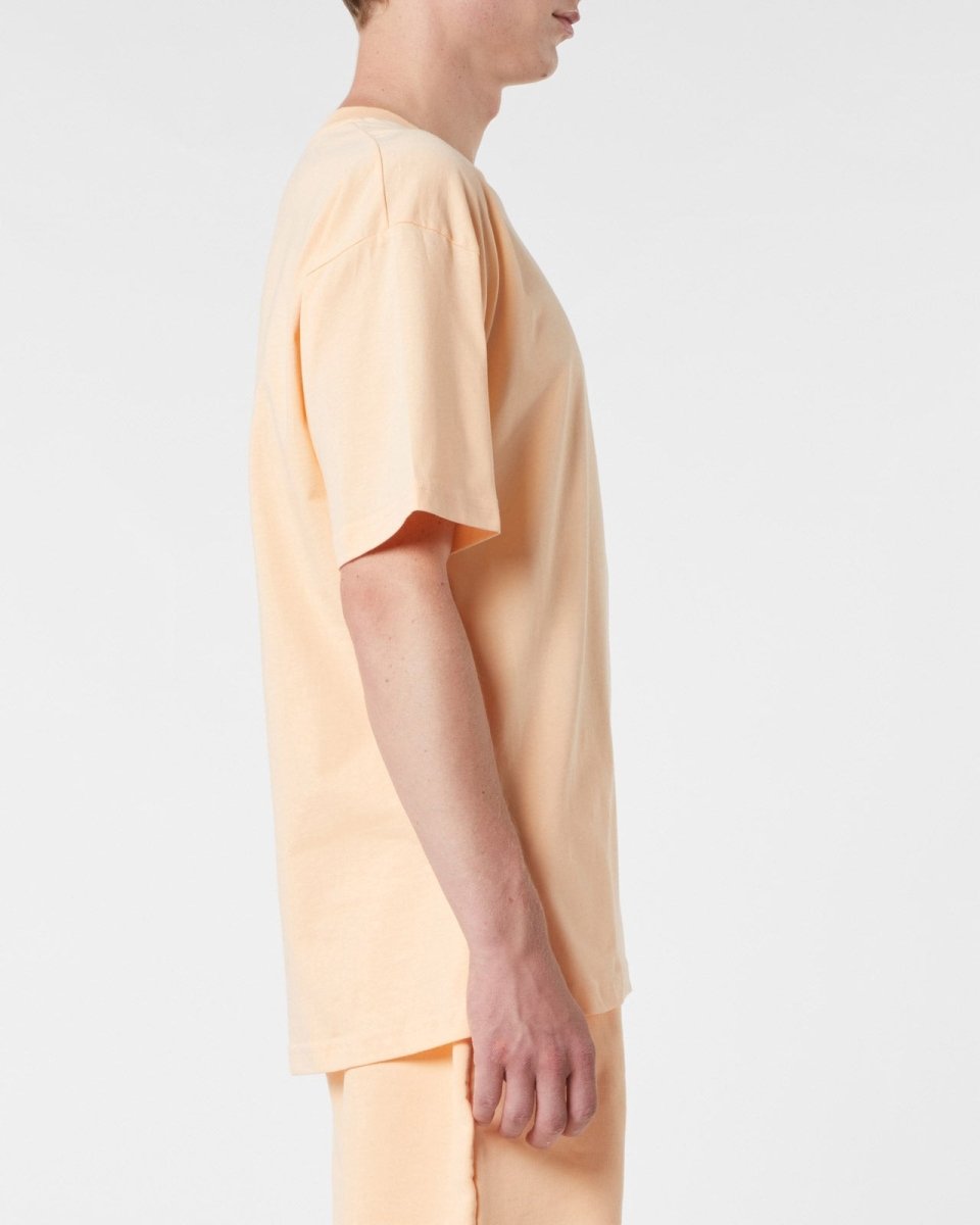Vision Of Super PEACH T-SHIRT WITH EMBROIDERED FLAMING HEART Italia