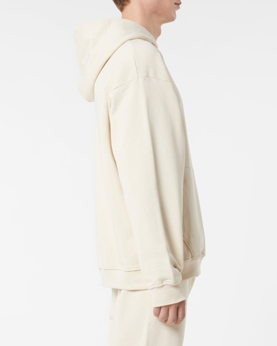 Vision Of Super SAND HOODIE WITH EMBROIDERED FLAMING HEART Affare Del Giorno