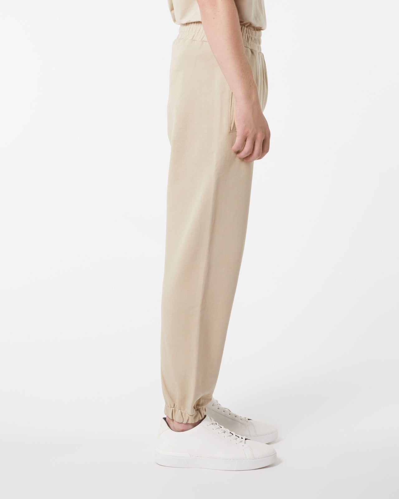 Vision Of Super LIGHT BROWN PANTS WITH EMBROIDERED FLAMING HEART Negozi Online