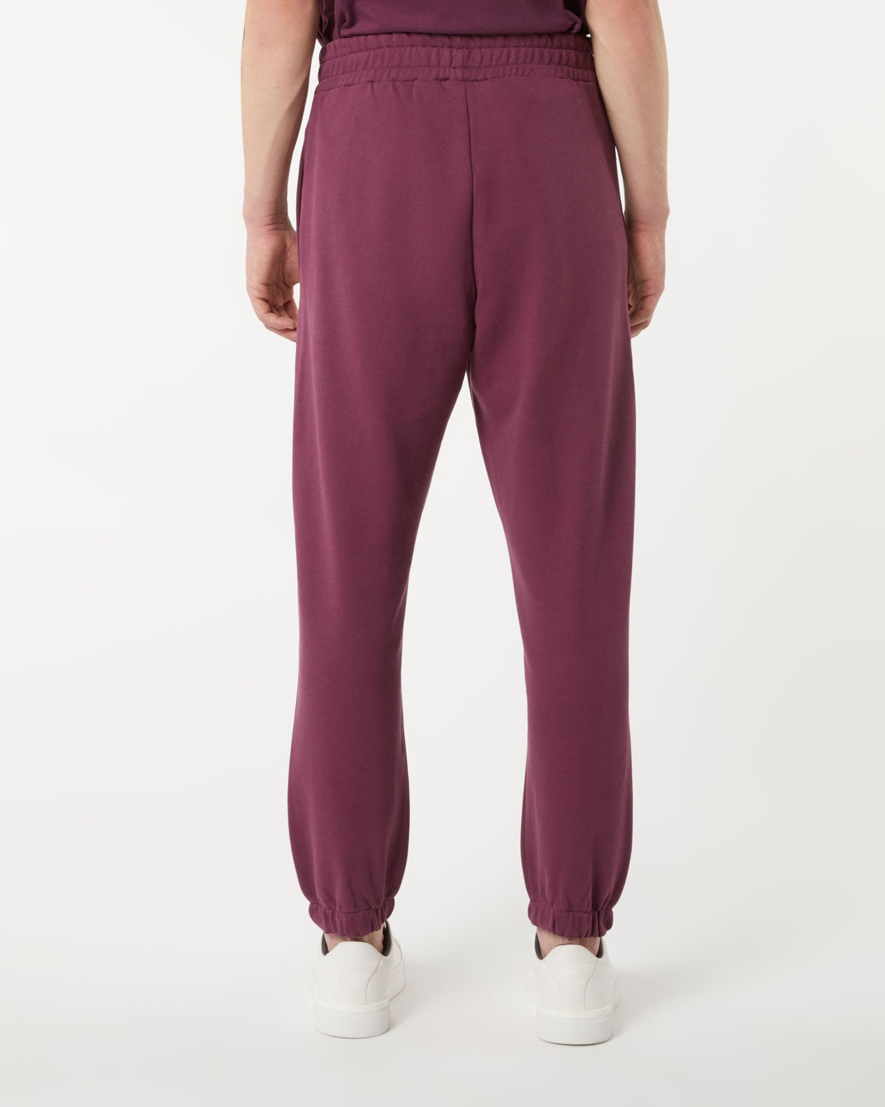 Vision Of Super GRAPE WINE PANTS WITH EMBROIDERED FLAMING HEART Acquista Ora