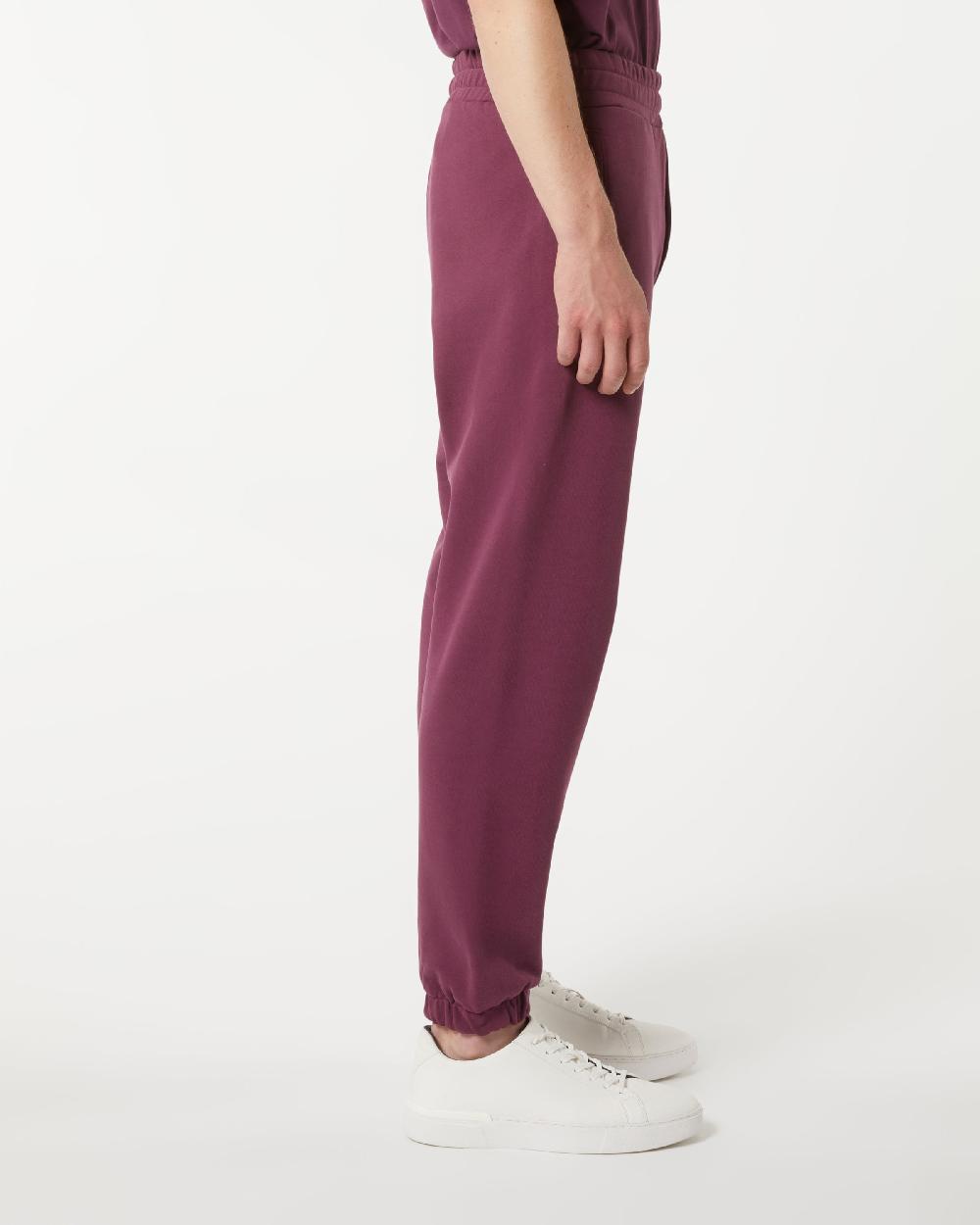 Vision Of Super GRAPE WINE PANTS WITH EMBROIDERED FLAMING HEART Acquista Ora