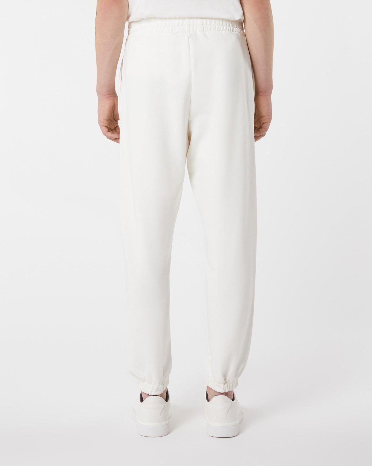 Vision Of Super OFF WHITE PANTS WITH EMBROIDERED FLAMING HEART Fino Al -60%