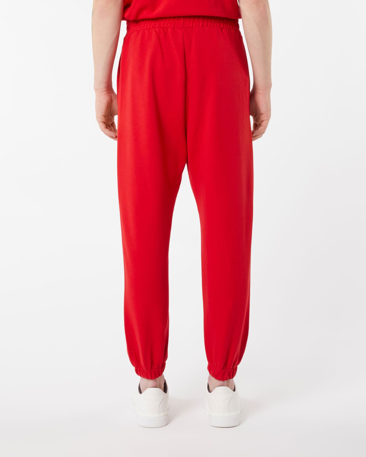 Vision Of Super RED PANTS WITH EMBROIDERED FLAMING HEART Shopping Online