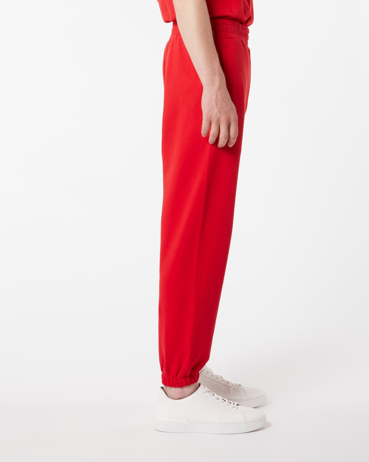 Vision Of Super RED PANTS WITH EMBROIDERED FLAMING HEART Shopping Online