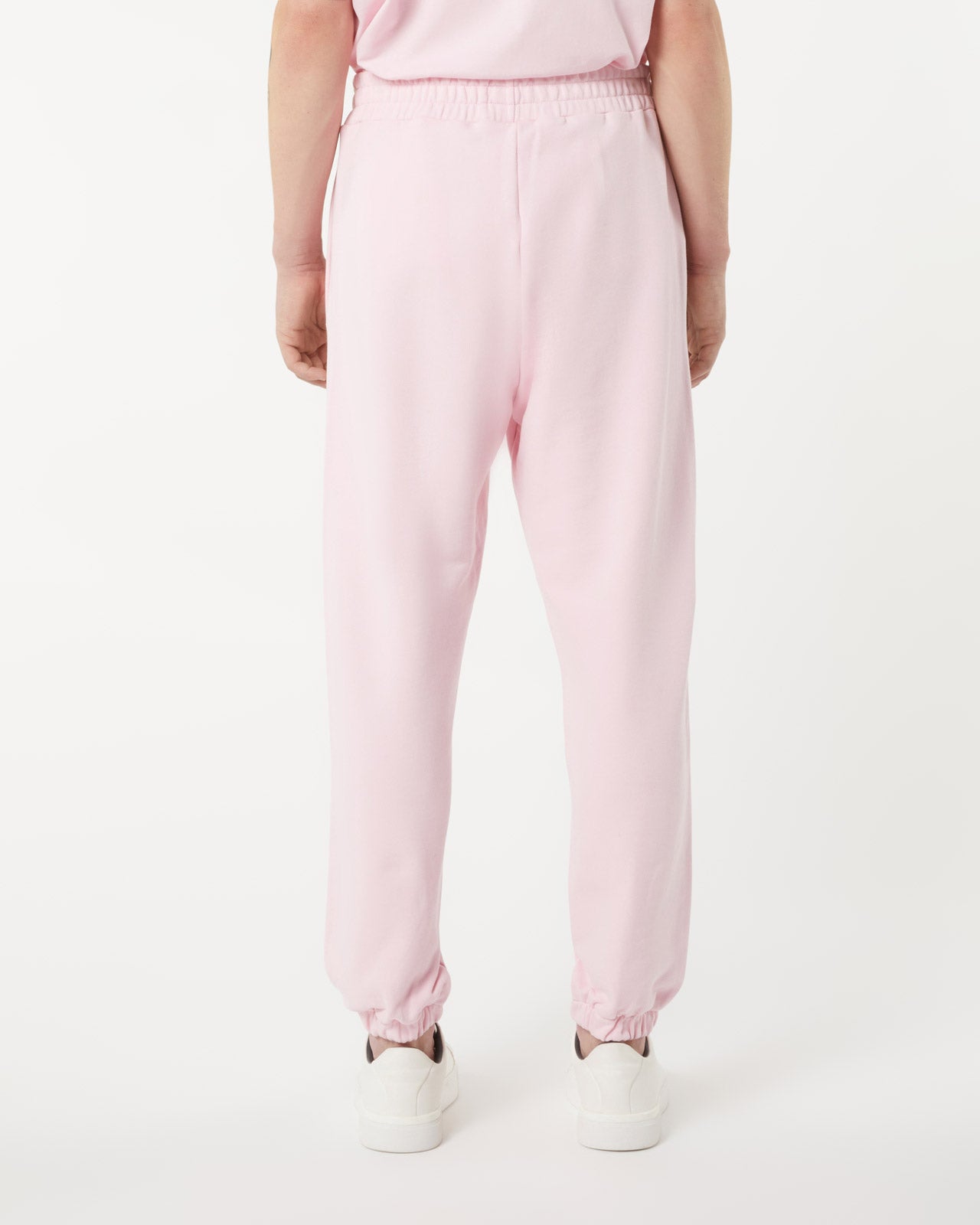 Vision Of Super PINK PANTS WITH EMBROIDERED FLAMING HEART In Vendita