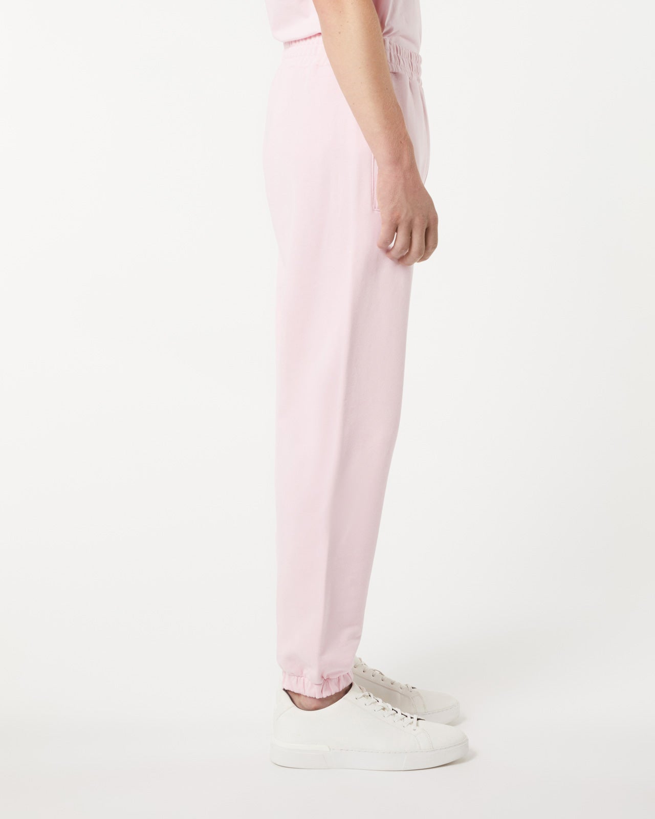Vision Of Super PINK PANTS WITH EMBROIDERED FLAMING HEART In Vendita