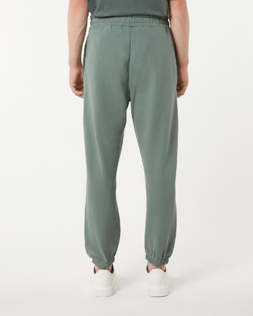 Vision Of Super BALSAM GREEN PANTS WITH EMBROIDERED FLAMING HEART Offerte