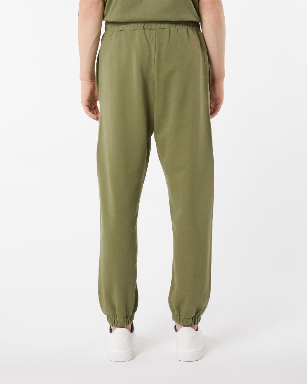 Vision Of Super GREEN PANTS WITH EMBROIDERED FLAMING HEART Vendita Economica