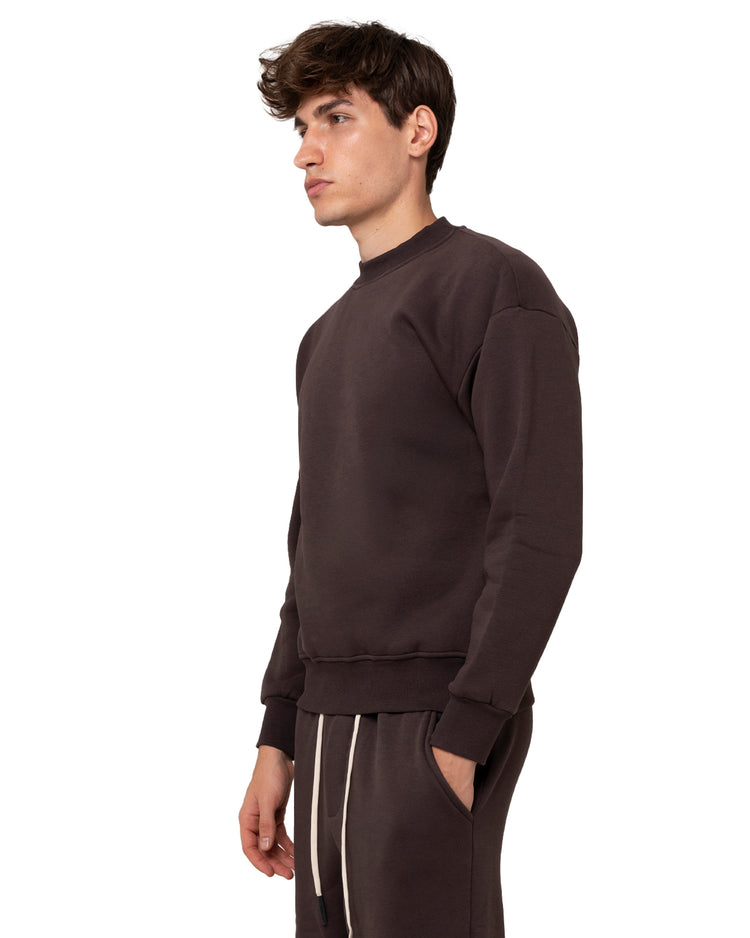 Why not brand Felpa essential girocollo Fino Al -60%