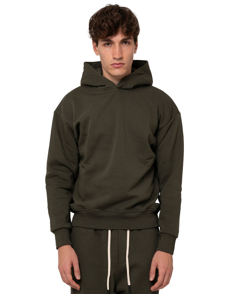 Why not brand Felpa essential con cappuccio Affare Del Giorno