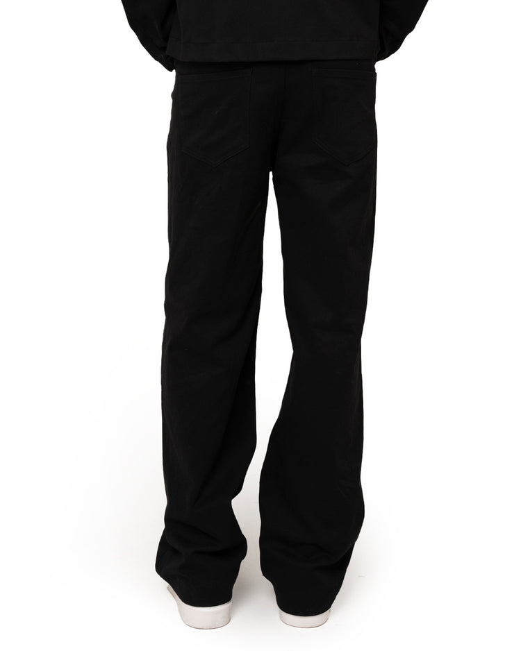Why not brand Pantalone in denim loose fit Presa