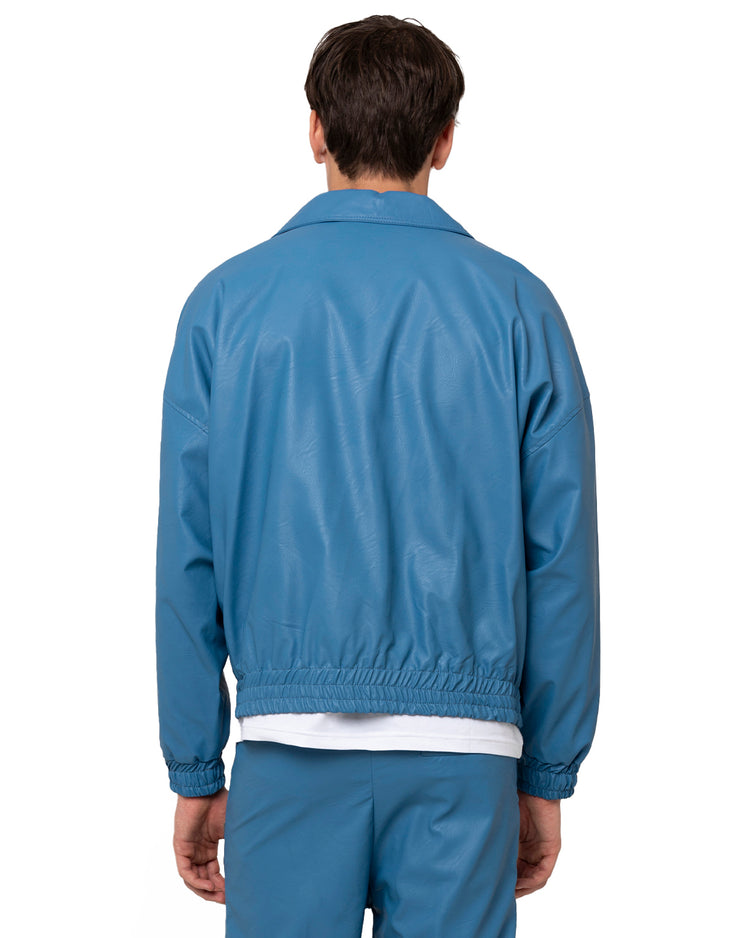 Why not brand Giacca in ecopelle con zip In Vendita