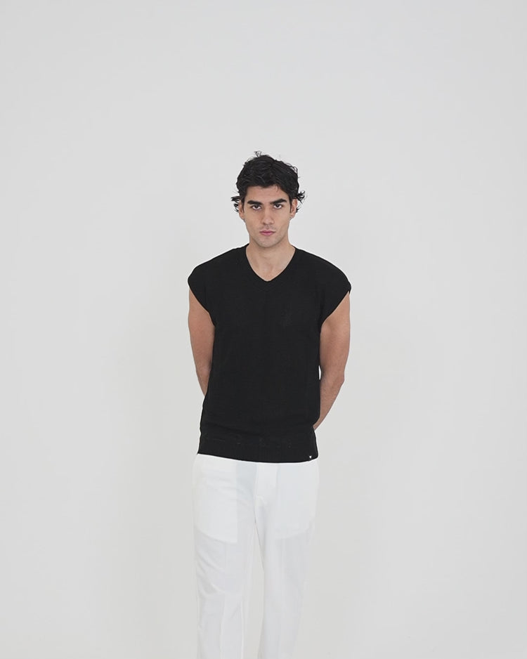 Why not brand Maglia Smanicato con Scollo a V Vendita