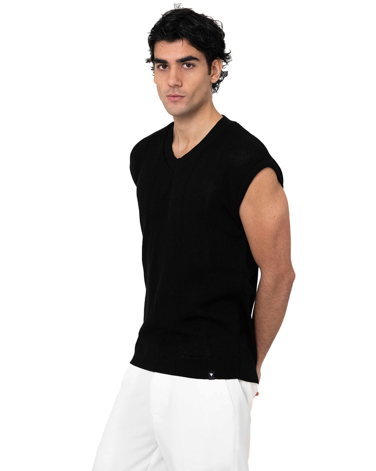 Why not brand Maglia Smanicato con Scollo a V Vendita