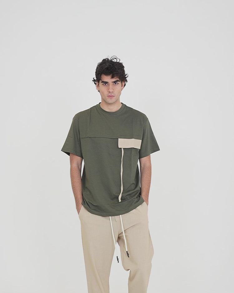 Why not brand T-Shirt Girocollo con Applicazione Sfilacciata Promozione