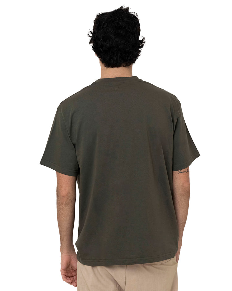 Why not brand T-Shirt Girocollo con Applicazione Sfilacciata Promozione