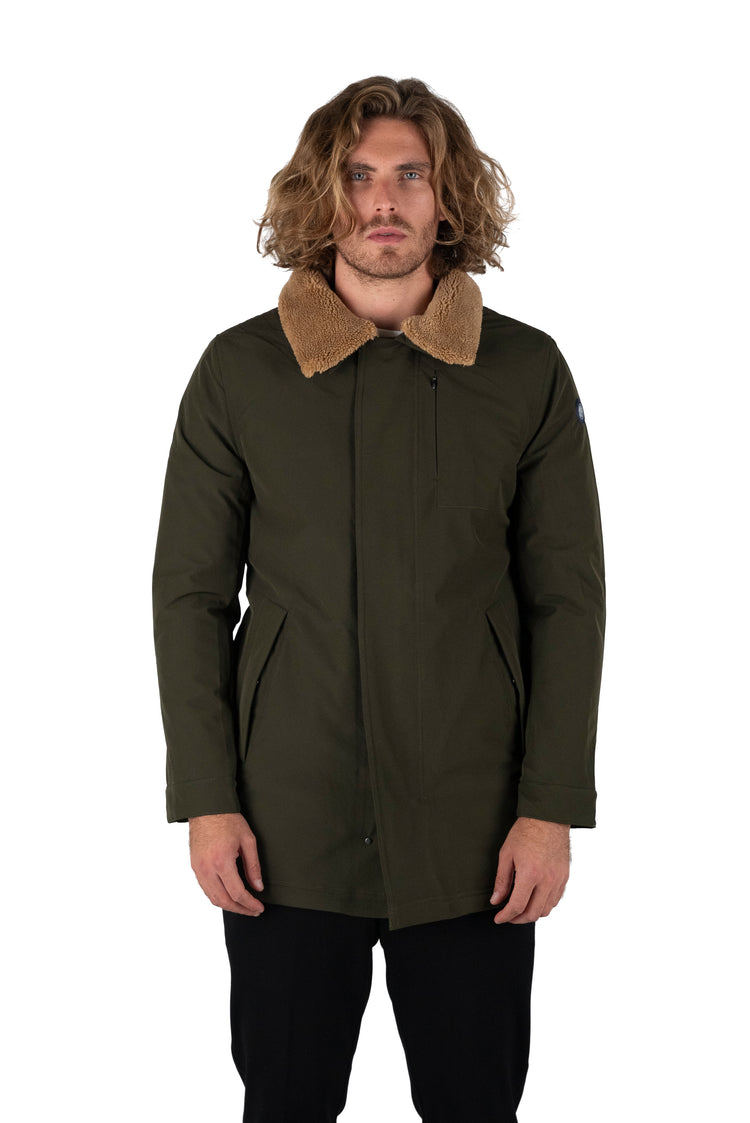Why not brand Parka con colletto in pelliccia Shopping Online