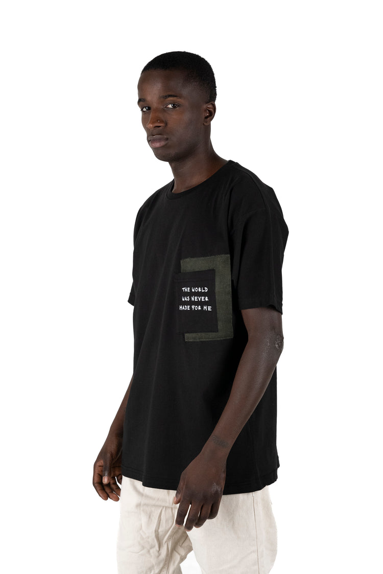Why not brand T-shirt The World Was Never Made For Me Sconto