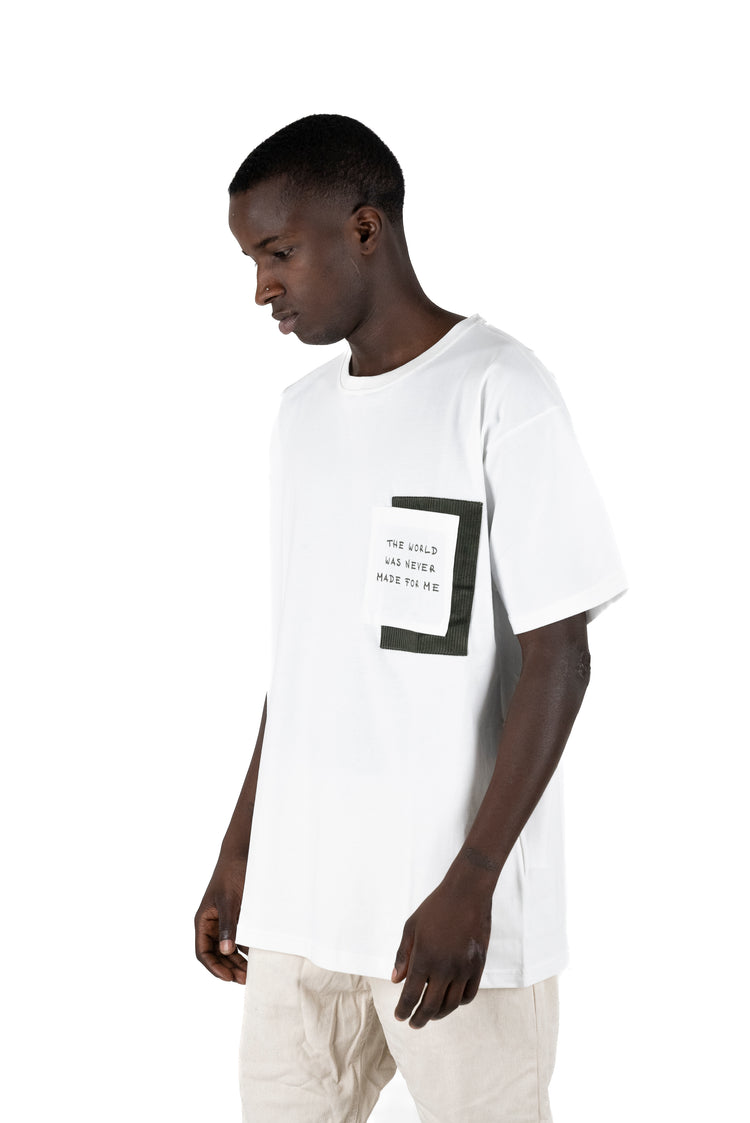 Why not brand T-shirt The World Was Never Made For Me Sconto