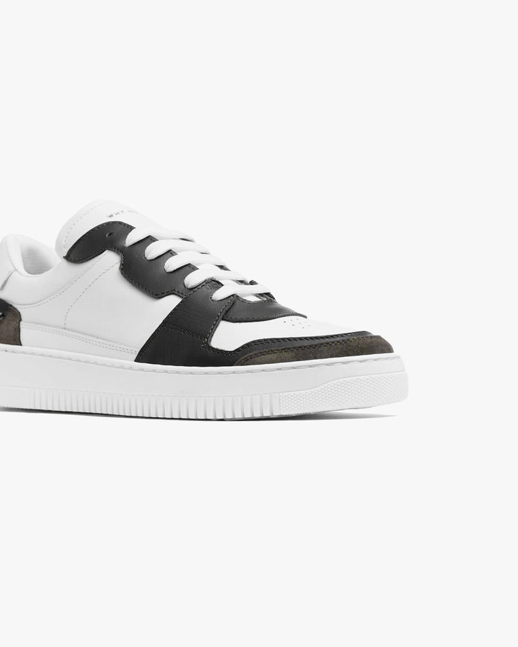 Why not brand Scarpa in pelle con dettaglio in camoscio Hotsell