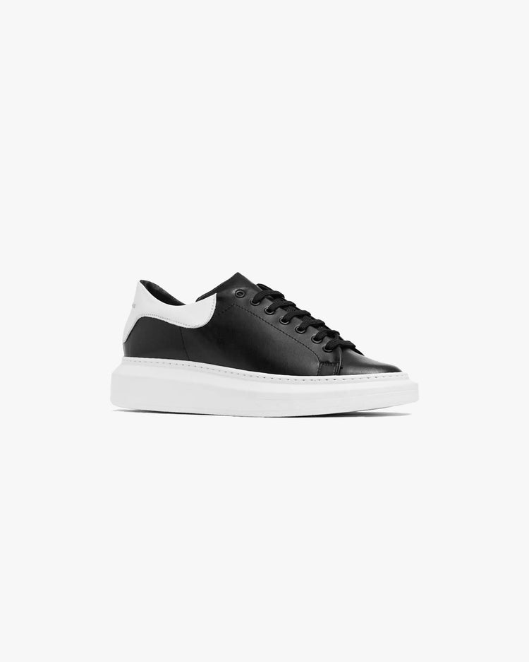 Why not brand Scarpa in pelle con suola alta Saldi Di Fabbrica