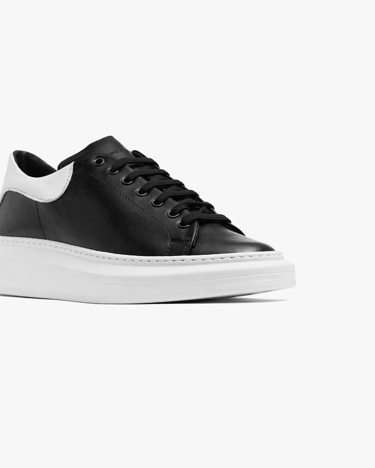 Why not brand Scarpa in pelle con suola alta Saldi Di Fabbrica