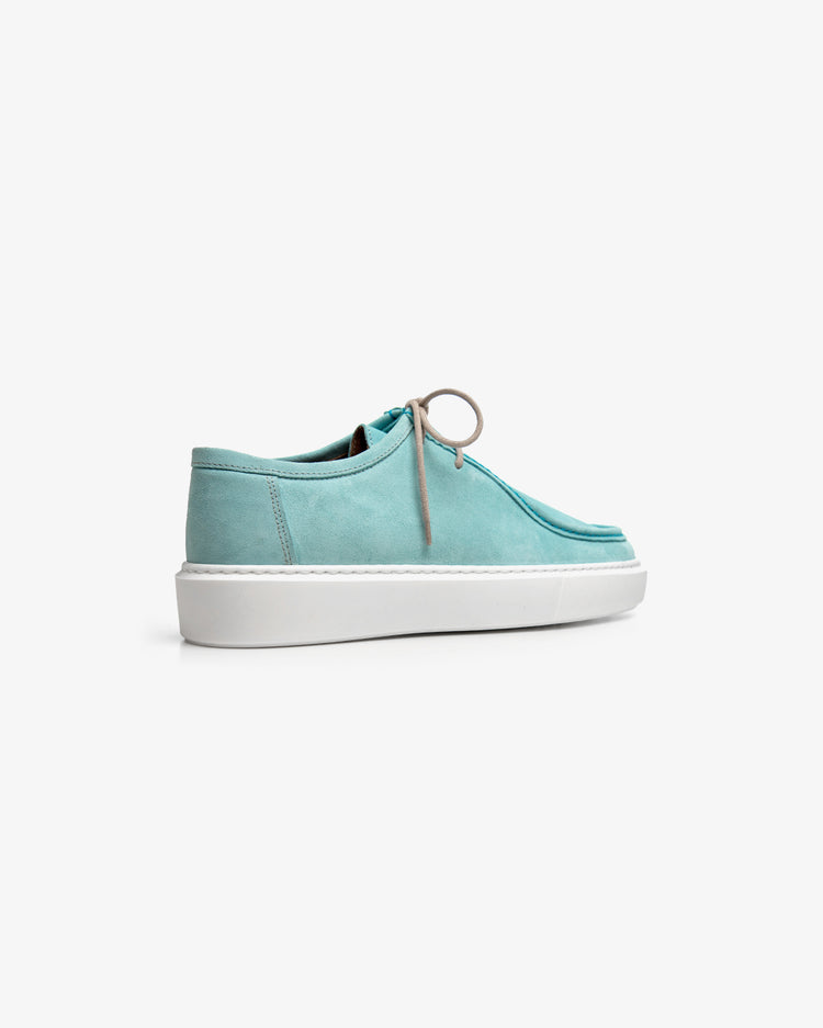 Why not brand Scarpa stringata in camoscio In Saldo