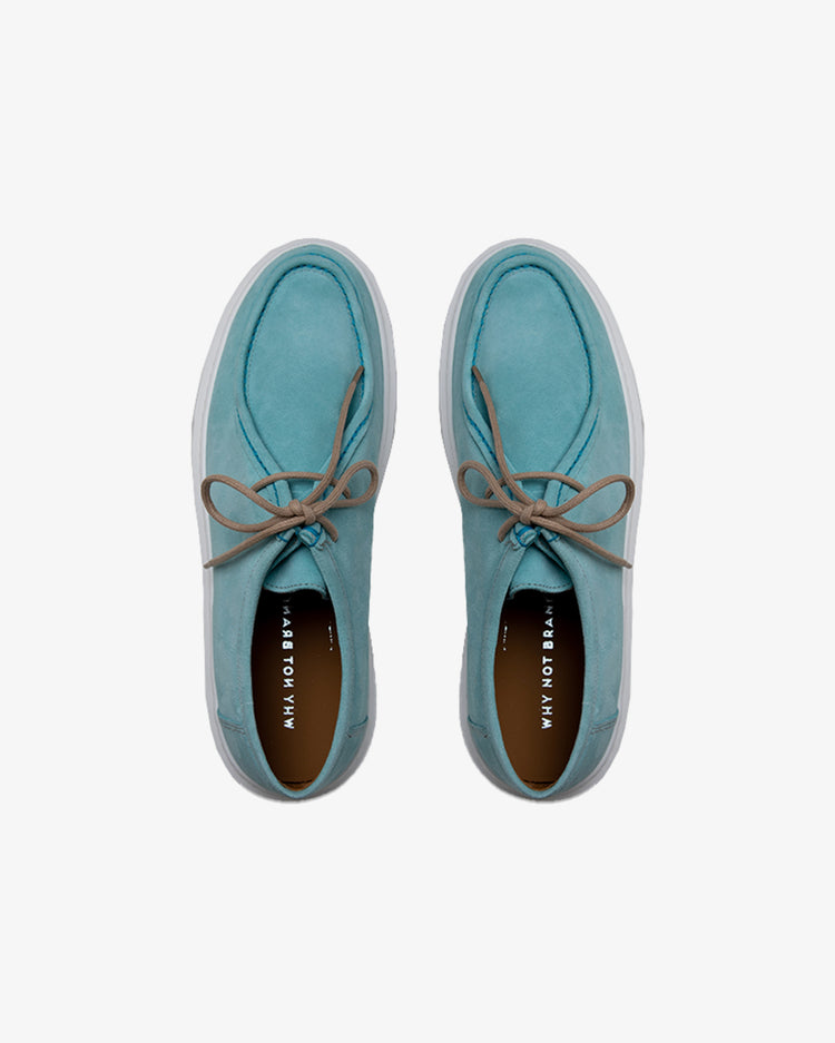 Why not brand Scarpa stringata in camoscio In Saldo