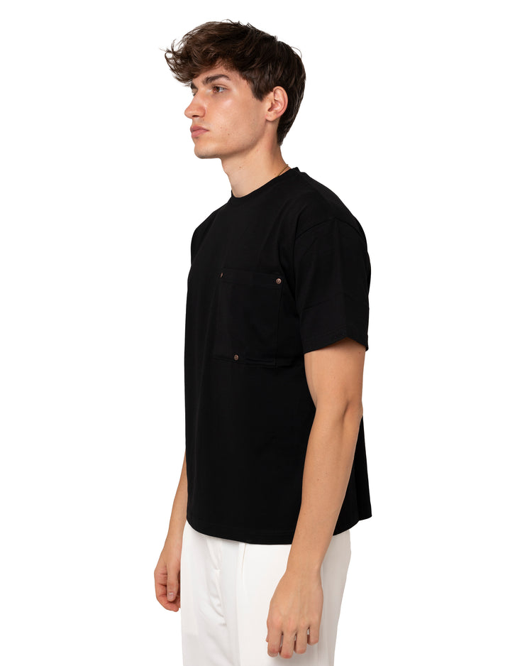 Why not brand T-shirt girocollo con taschino Vendita