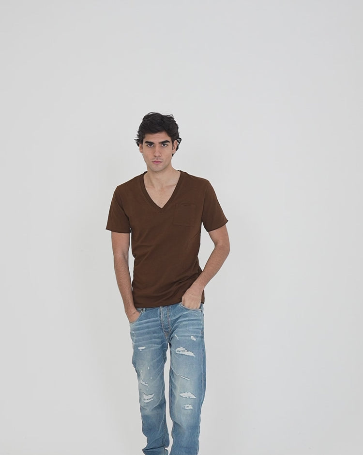 Why not brand T-shirt Scollo V Consegna Veloce