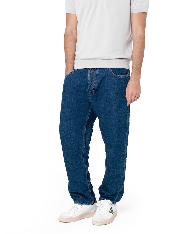 Why not brand Jeans Medium Wash in Tela Fissa Presa