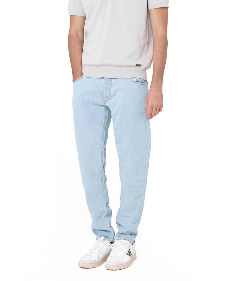 Why not brand Jeans Lavaggio Chiaro Tela Fissa Offerta