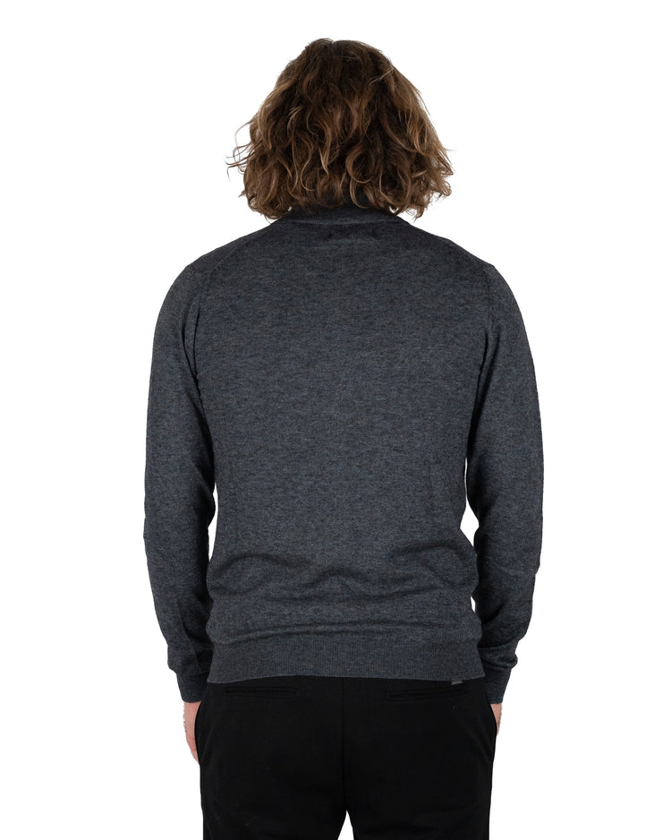 Why not brand Felpa collo alto con zip Vendita Economica