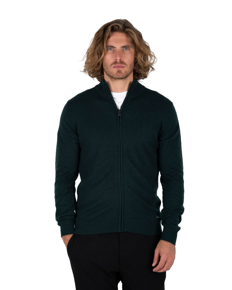 Why not brand Felpa collo alto con zip Vendita Economica
