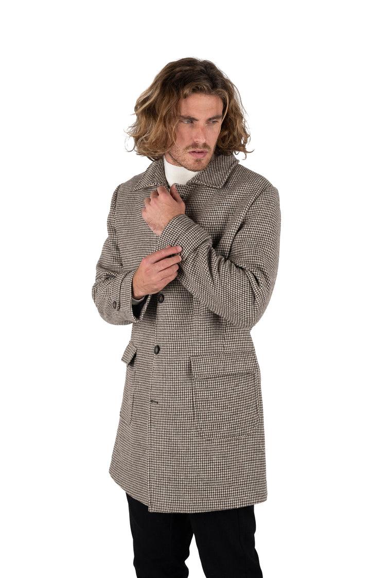 Why not brand Cappotto Pied De Poule Nuovo