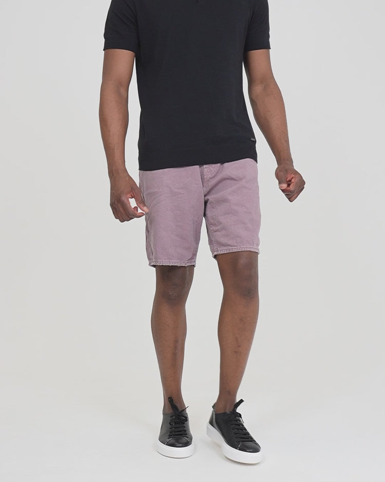 Why not brand Short in Tela Fissa Sfrangiato su Fondo Comfort Presa