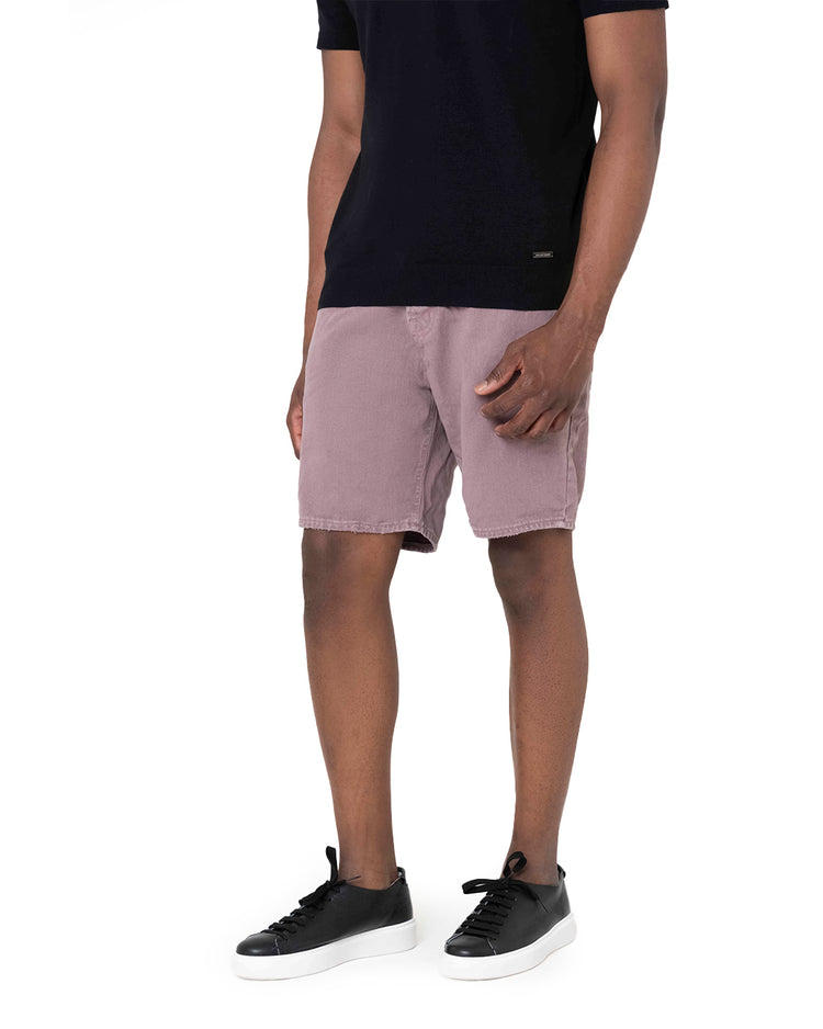 Why not brand Short in Tela Fissa Sfrangiato su Fondo Comfort Presa