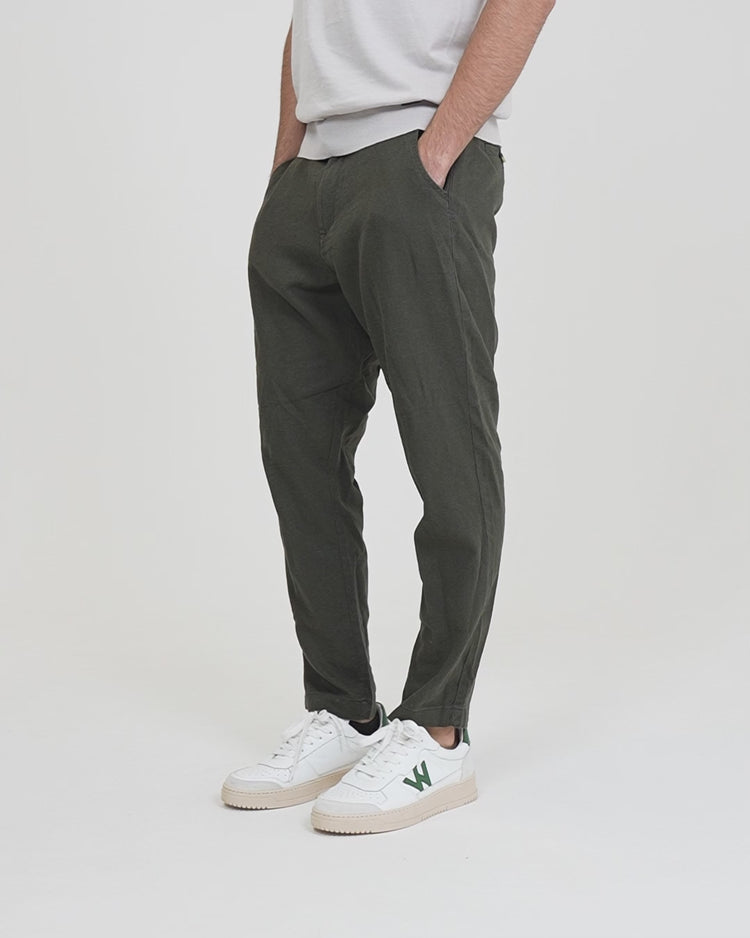 Why not brand Pantalone Tasca a Filo con Laccio in Vita Offerta