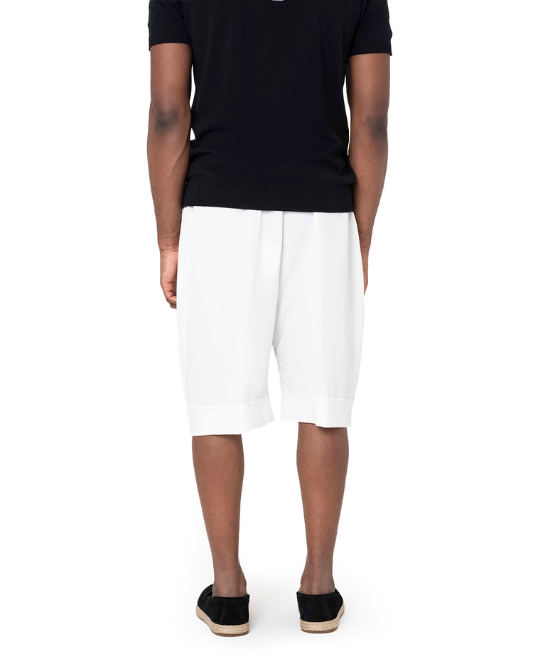 Why not brand Short Over con Laccio e Risvolto al Fondo Saldi Di Fabbrica