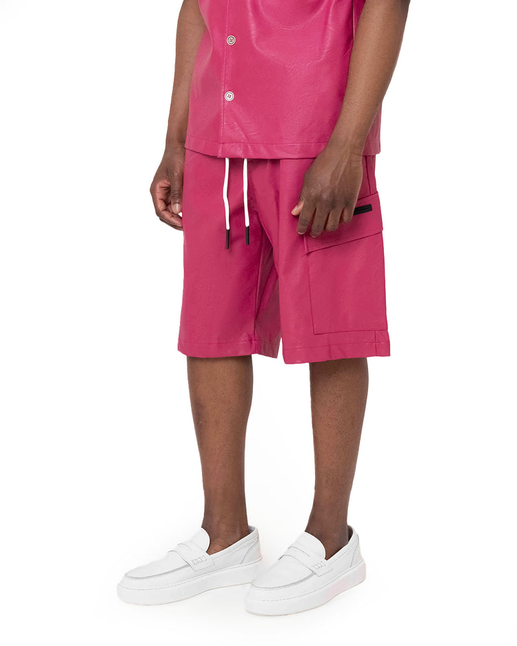 Why not brand Short in Ecopelle Vestibilita Oversize In Linea