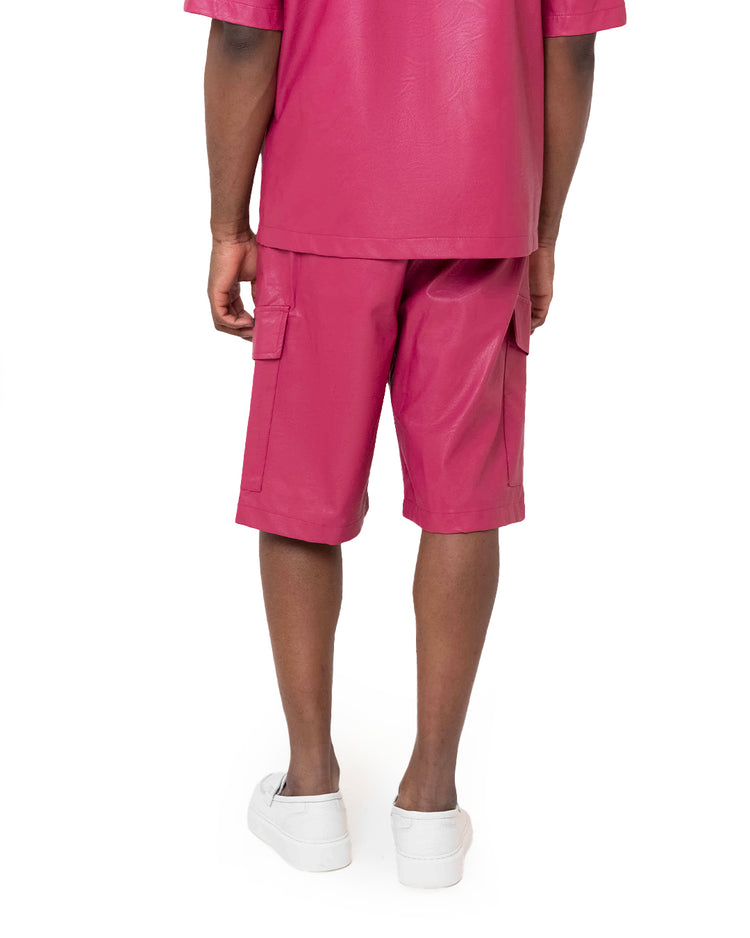 Why not brand Short in Ecopelle Vestibilita Oversize In Linea