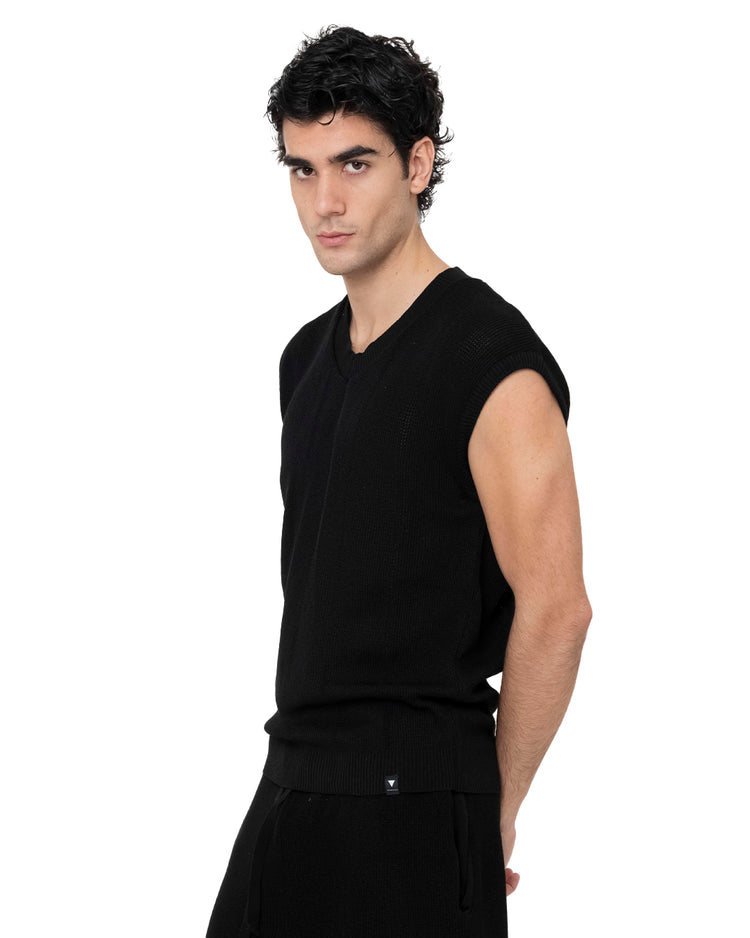 Why not brand Smanica in Maglia a Coste con Vestibilita Comfort Vendita